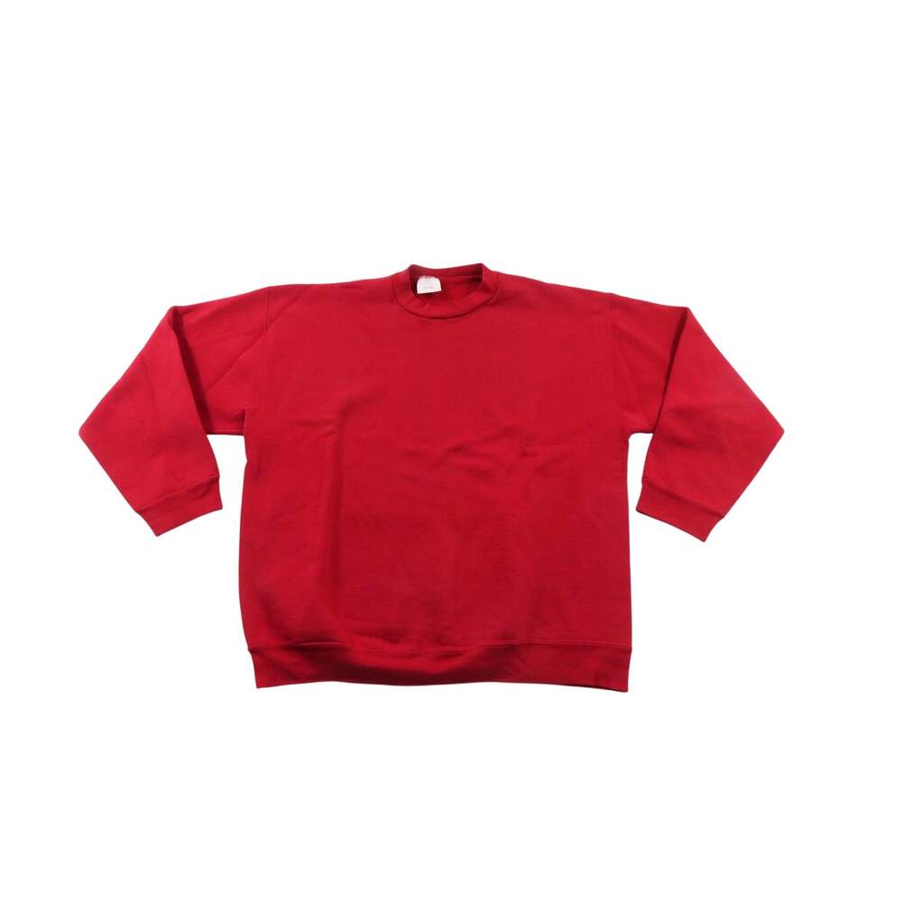 Tultex Blank Plain Red Sweatshirt Sz XL 1990s